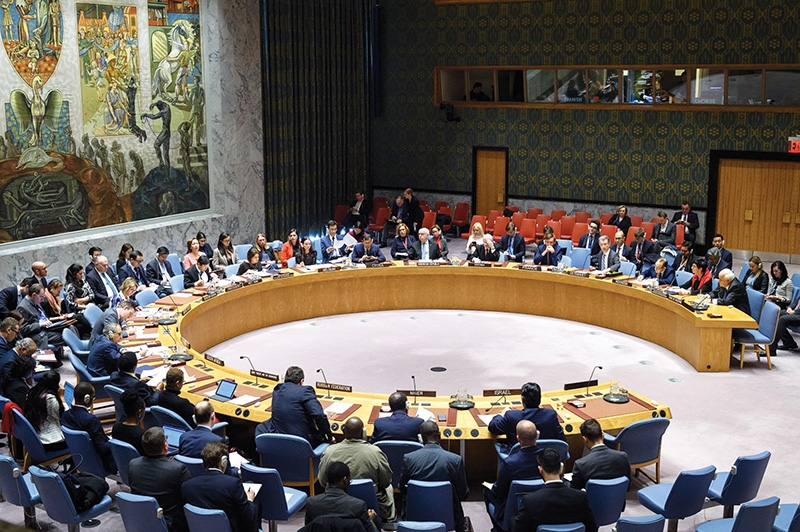 successful premiere as unsc chair