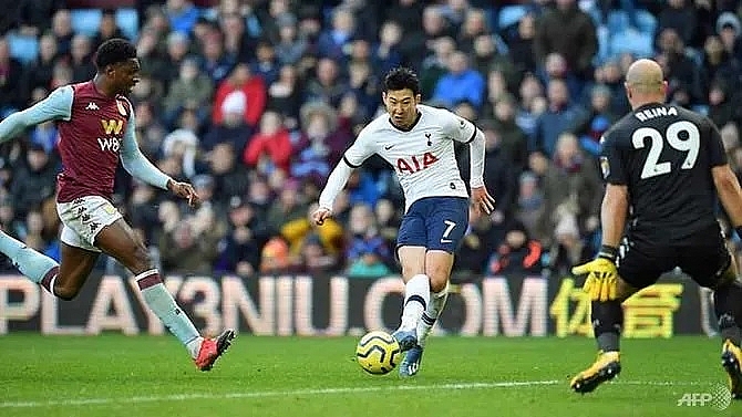 man city ban opens the door for spurs as son strikes late winner at villa