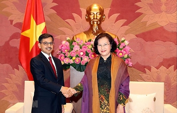 NA Chairwoman receives Indian Ambassador