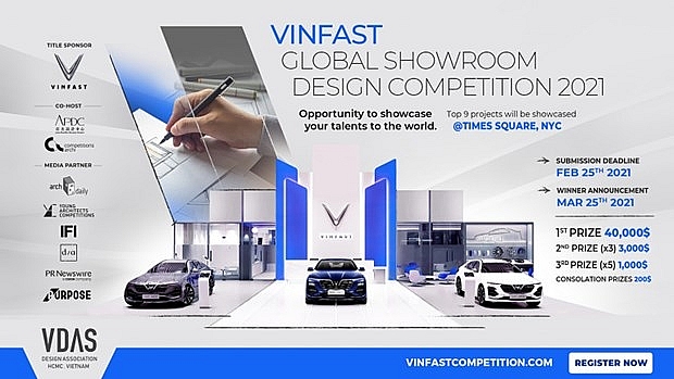 vinfast seeks excellent designs for its global showrooms