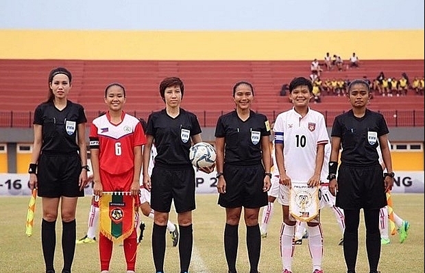Three Vietnamese women named as elite FIFA referees