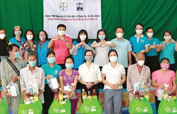 bayer vietnam and woca give help to vulnerable communities