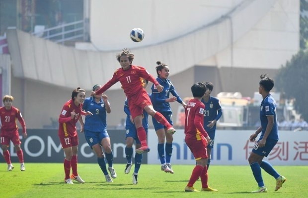 Vietnam win 2-0 over Thailand in play-off round in women's football World Cup