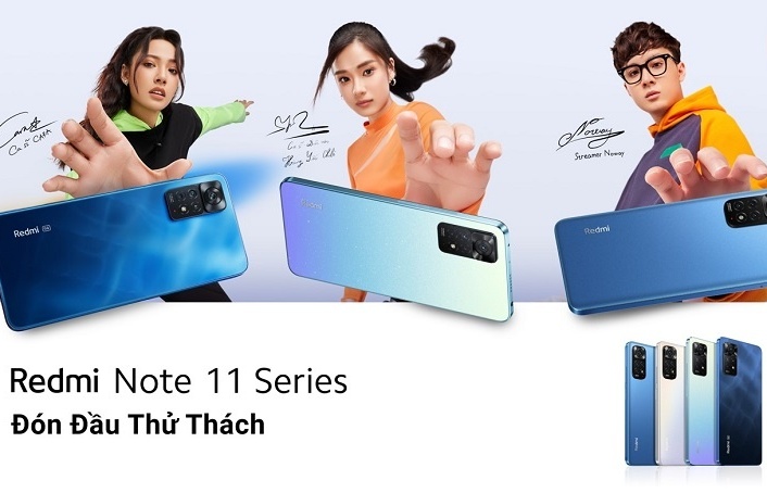 Xiaomi Vietnam launches Redmi Note 11 Series with the Rise to the Challenge Squad