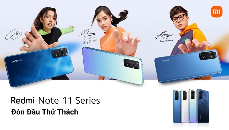 Xiaomi Vietnam launches Redmi Note 11 Series with the Rise to the Challenge Squad