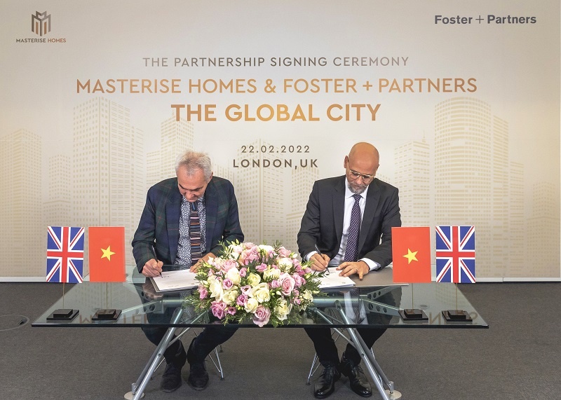 Masterise Homes and Foster + Partners ink partnership to develop new downtown in Ho Chi Minh City