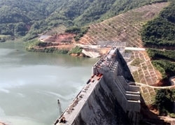 work on vietnams largest power plant starts in laos