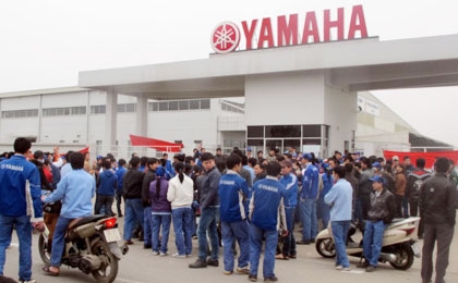 Strike action rocked Yamaha Vietnam