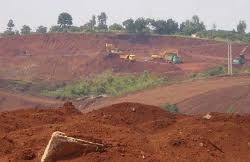 work begins on bauxite deposits in lam dong