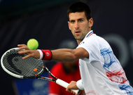 World No. 1 Novak Djokovic, pictured on March 2, and fourth-ranked Caroline Wozniacki will defend their titles at the $11 million Indian Wells ATP and WTA hardcourt event that begins on Wednesday.