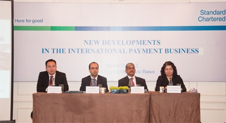 Standard Chartered organized “New Developments in the International Payment Business” Workshop