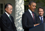 President Barack Obama proposed Jim Yong Kim, the president of Dartmouth College and a physician who has worked for decades in global health issues, to lead the huge poverty-fighting institution. 