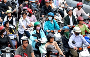 Vietnam’s 36 mil. motorbikes by 2020