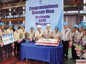 vietnamese win doosan global industrial competition