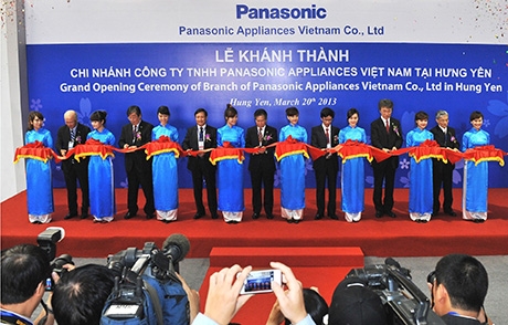 panasonic opens its 32 million washing machine production facility in vietnam
