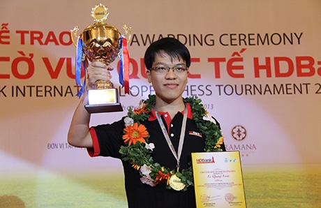 Le Quang Liem wins Vietnam international chess tournament