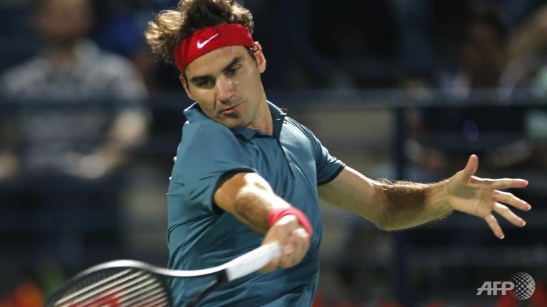 brilliant federer stuns djokovic in dubai