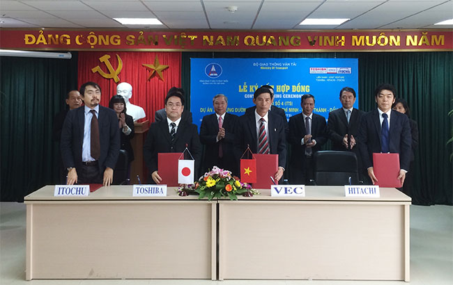 Toshiba, Hitachi and ITOCHU to offer ITS package for Vietnam’s expressway