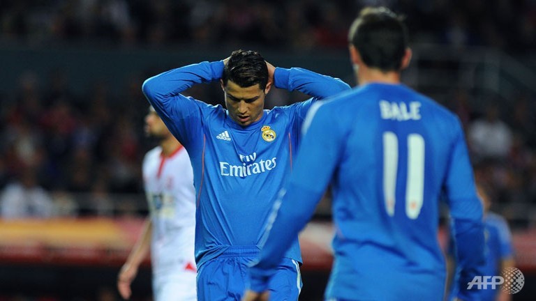 real madrid beaten again as atletico barca win