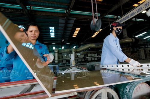 viglacera expands granite tile factory in thai binh