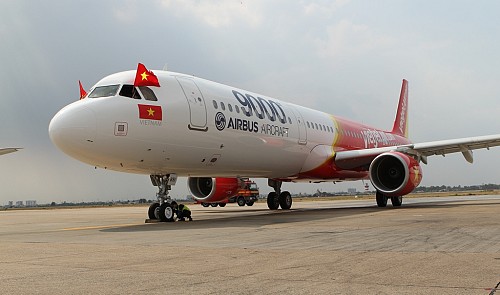 vietnam carrier gets new aircraft as airbus hits 9000th milestone