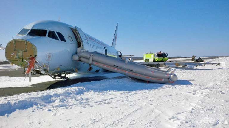 air canada plane exits halifax runway 23 injured