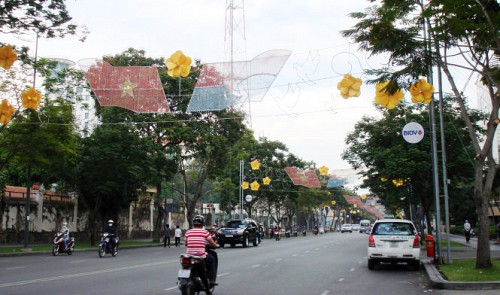 ho chi minh city bans traffic on two downtown street sections during march 30 may 6