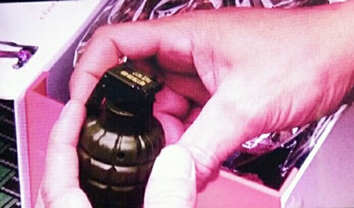 live grenade found in air cargo bound for hanoi