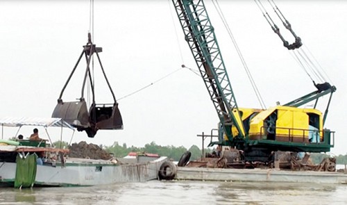 sand mining meets with public outrage in vietnams mekong delta