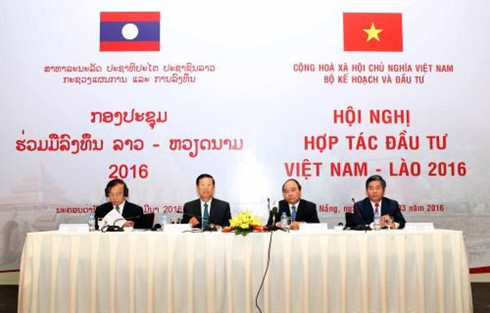 laos vietnam bolster investment cooperation