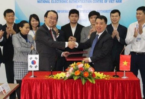 viet nam south korea co operate in field of digital signatures