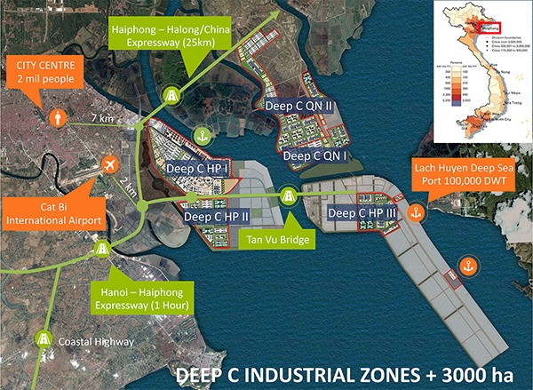 dinh vu industrial zone marks 20 year milestone