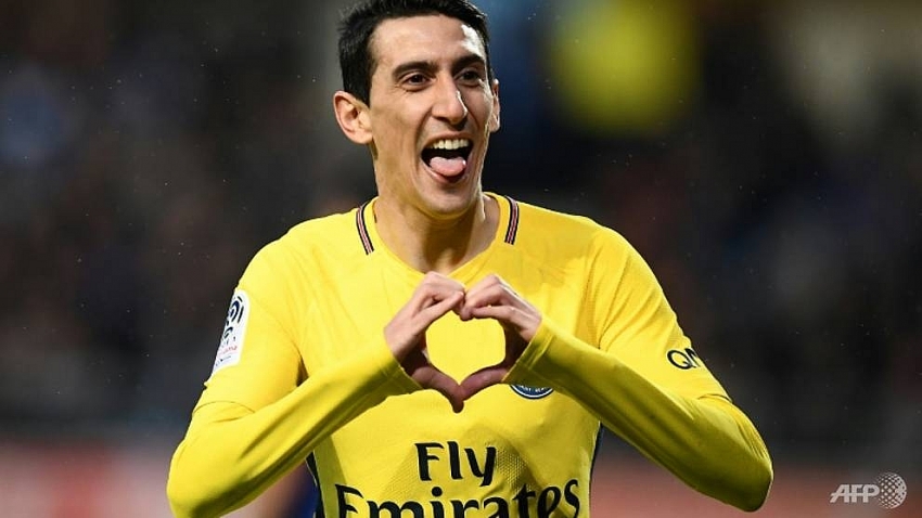 di maria on the mark as psg turn focus to real
