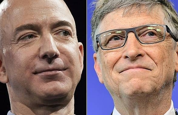 Amazon chief Jeff Bezos tops Forbes world's rich; Bill Gates drops to second