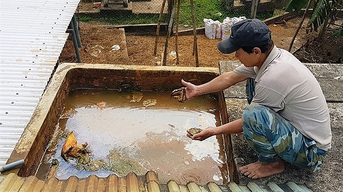 quang nam residents desperate for non contaminated water