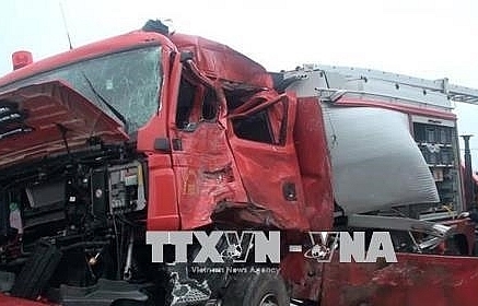 Fireman dies in accident, another injured