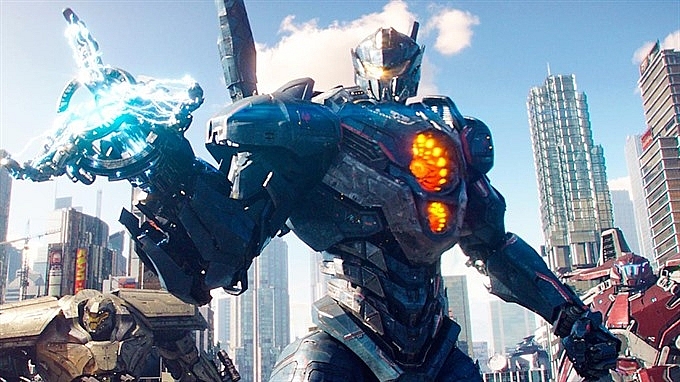 pacific rim dethrones black panther in box office