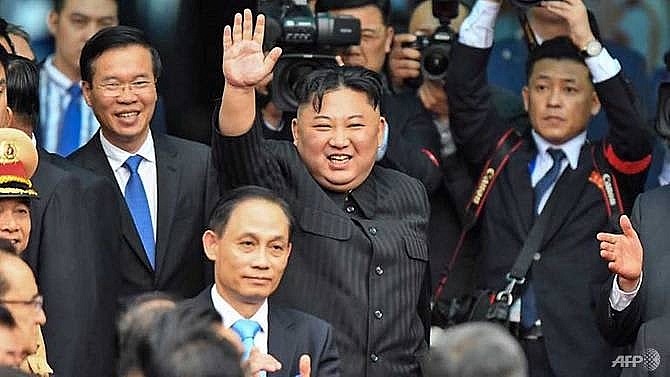 north koreas kim arrives home after trump summit