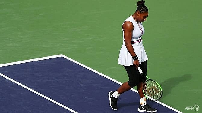 ailing serena retires from 3rd round match at indian wells
