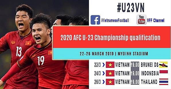 afc u23 championships group k matches broadcast in vietnam