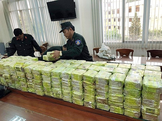 major drug trafficking ring busted 300kg of drugs seized