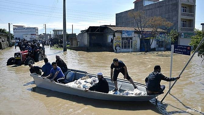 at least 18 dead as iran faces unprecedented floods