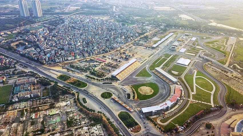f1 circuit completed for vietnam grand prix