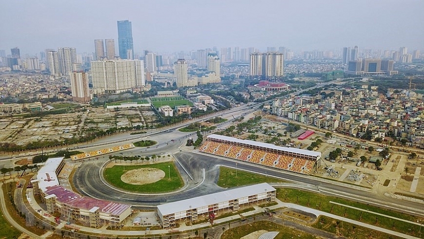 f1 circuit completed for vietnam grand prix