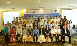 Microsoft and IOM partner to strengthen access to  online learning for young workers