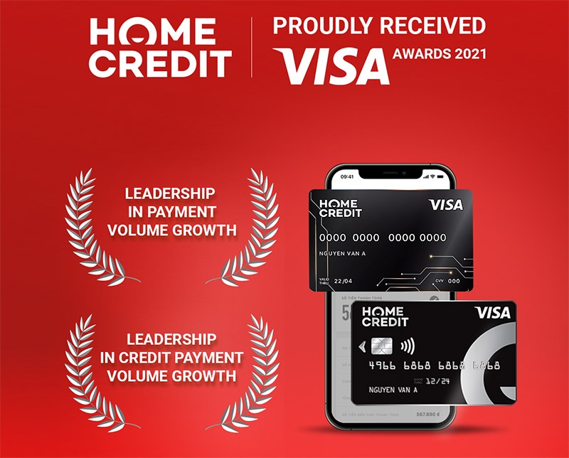 Home Credit wins two Visa Awards