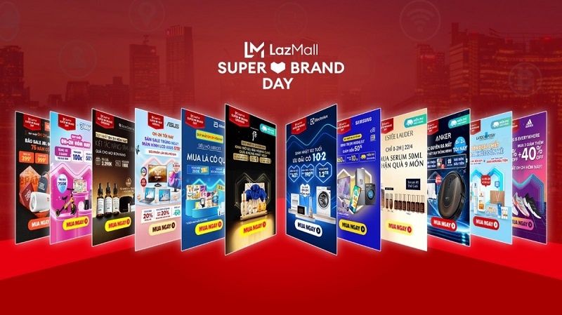 Lazada’s Super Brand Day – an unrivalled 24-hour growth opportunity for authentic brands on LazMall