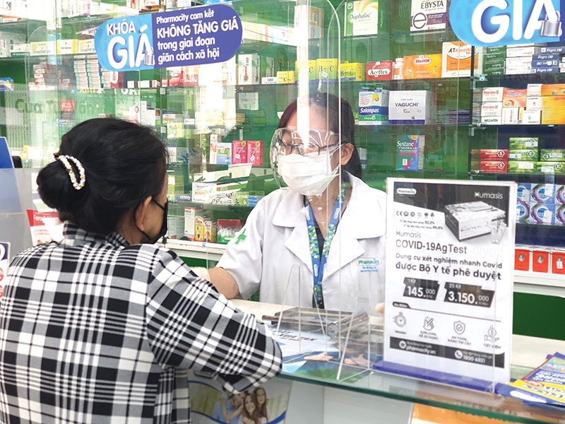 COVID-19 test kits are in steep demand in Hanoi as cases rise to record highs
