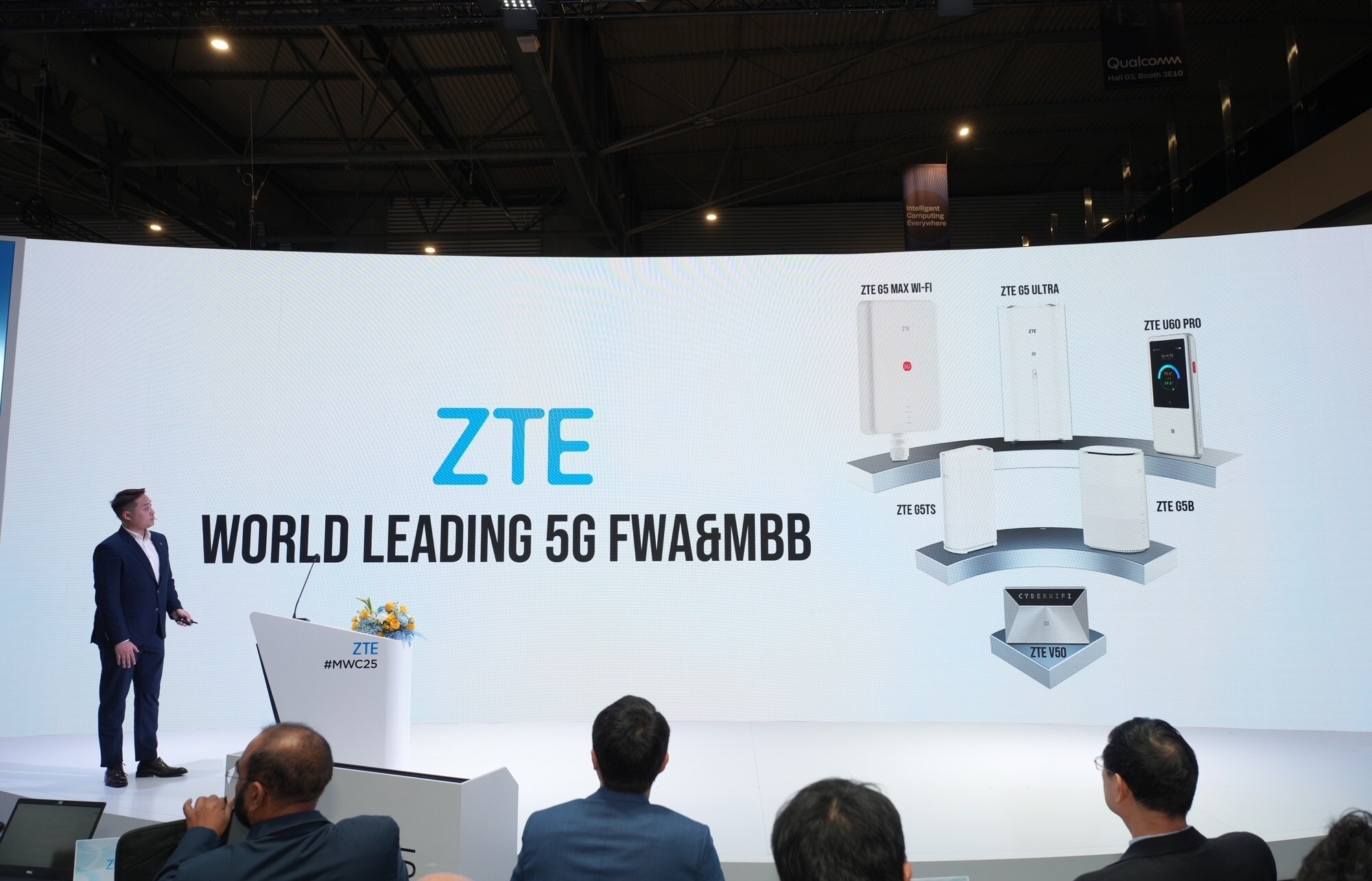 ZTE reinforces global leadership in 5G FWA & MBB at MWC Barcelona 2025