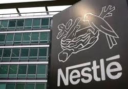 nestle sales fall on strong franc